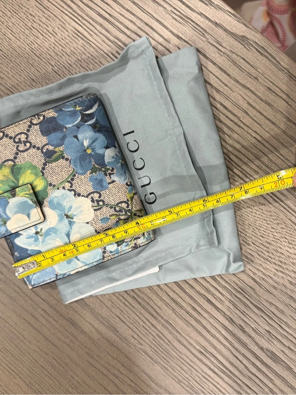 Authentic Gucci Floral GG Compact Wallet